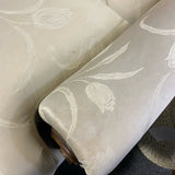 Fabric and wood Chair