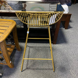 Wire Stool (Bar - With Back)