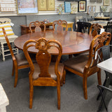Wood Table ( W/ Chairs)
