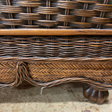 Wicker Nightstand