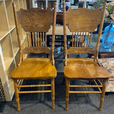Wood Chair (Dining - Pair)