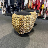 Rattan Ottoman