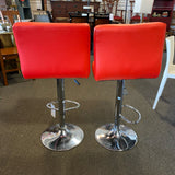 Vinyl Stool (Bar - With Back)