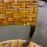 Wicker Stool (Bar - With Back)