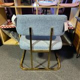 fabric and metal Chair (Accent - single)
