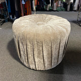 Velvet Ottoman