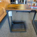 Wood and Metal Table ( End)