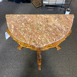 Wood and Marble Table (Accent)