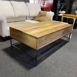 Wood and Metal Table ( Coffee)