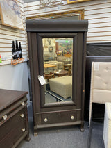 Wood Armoire (Bedroom)