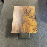 Wood and Metal Table ( End)