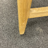 Leather Stool (Bar - With Back)