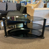 Glass and Metal Stand (TV)