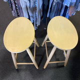 Wood Stool (Bar - No Back)