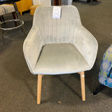 Fabric and wood Chair (Accent - single)