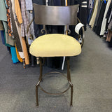 Metal Stool (Bar - With Back)
