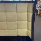 Wood and leather Bed (Queen)