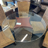 Rattan Table ( W/ Chairs)