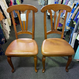 Wood Chair (Dining - Pair)