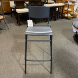 Plastic Stool (Bar - With Back)