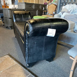 Faux leather Bench