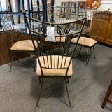 Glass Table ( W/ Chairs)
