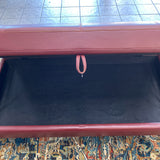 Leather Ottoman