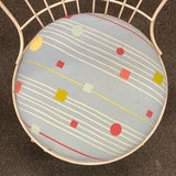 Metal & Glass Table (Outdoor w/Chairs)