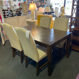 Wood Table ( W/ Chairs)