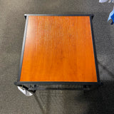 Wood and Metal Table ( End)