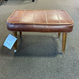 Leather Ottoman
