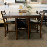 Wood Table ( W/ Chairs)