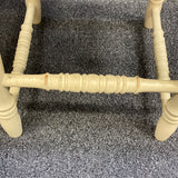 Wood Stool (Bar - With Back)
