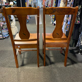 Wood Chair (Dining - Pair)