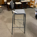 Plastic Stool (Bar - With Back)
