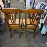Wood Chair (Dining - Pair)
