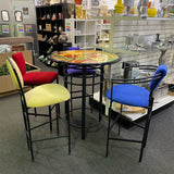 Metal Table ( W/ Chairs)