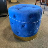 Velvet Ottoman
