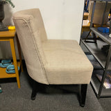 Fabric and wood Chair (Accent - single)