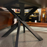 wood & metal Table ( Dining)