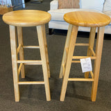 Wood Stool (Bar - No Back)