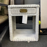 Wicker Nightstand