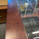 Wood & Glass Table ( W/ Chairs)
