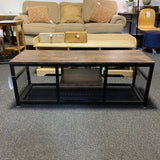 Wood and Metal Stand (TV)