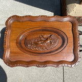 Wood & Glass Table (Accent)
