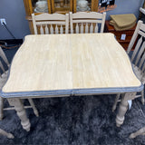 Wood Table ( W/ Chairs)