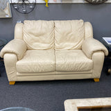 Leather Loveseat