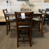 Wood Table ( W/ Chairs)