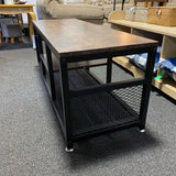 Wood and Metal Stand (TV)