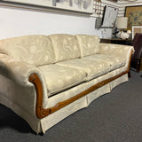 Fabric and wood Sofa